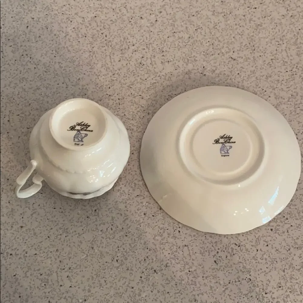 Ashley Bone China tea cup & saucer set English Porcelain Floral Pattern
